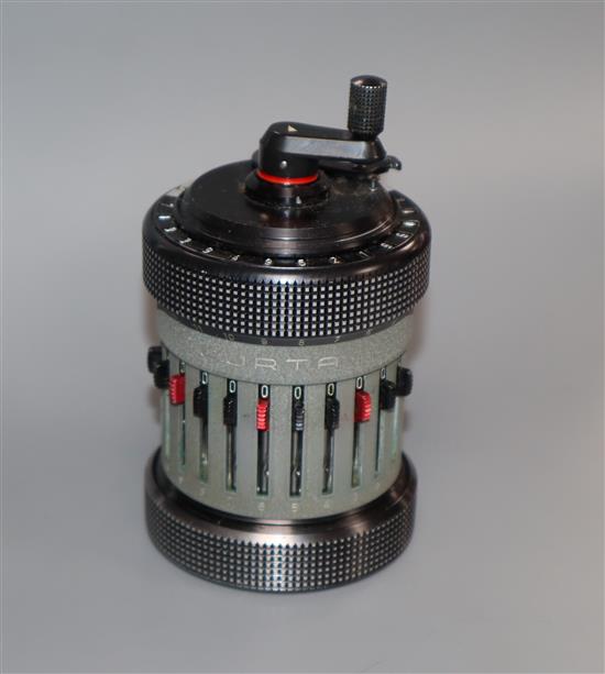 A Curta Calculator (Series II) No. 545332